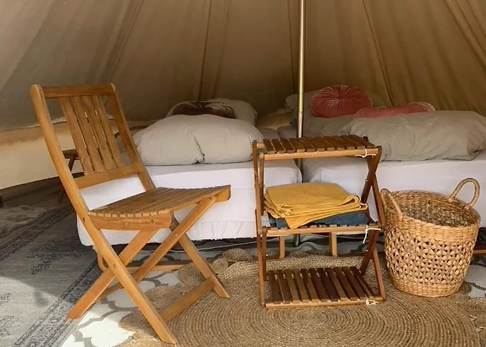 Lyxtält Glampingtelt I Fjordkanten, Ronlund Hyttepark